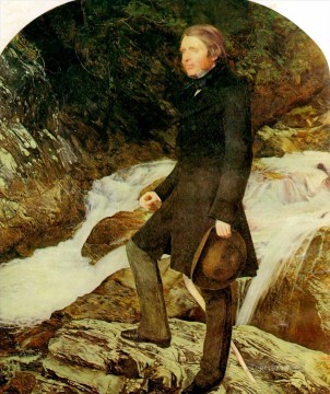 ジョン・エヴェレット・ミレー Painting - ジョン・ラスキンの肖像 ラファエル前派 ジョン・エヴェレット・ミレー